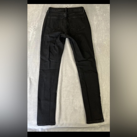Old Navy womens super skinny black denim jeans size 4 - Picture 7 of 7